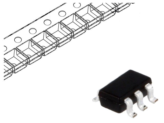 Diode: TVS netwerk; 6V; 24A; 300W; tweerichtings-; SOT223-6; Ch: 5 Diode: TVS netwerk; 6V; 24A; 300W; tweerichtings-; SOT223-6; Ch: 5